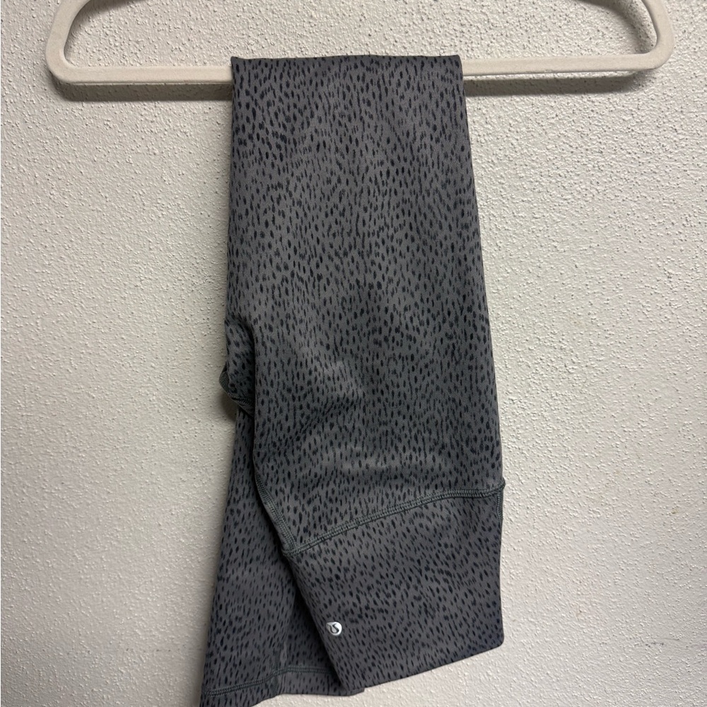 lululemon athletica Gray Patterned Leggings